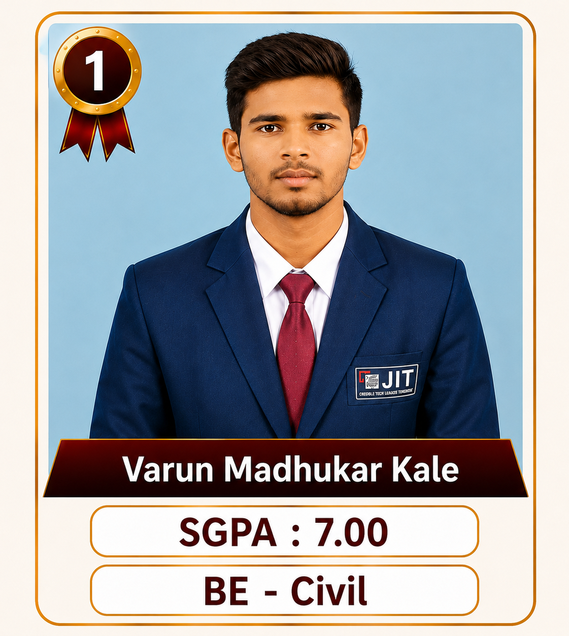 Department Topper