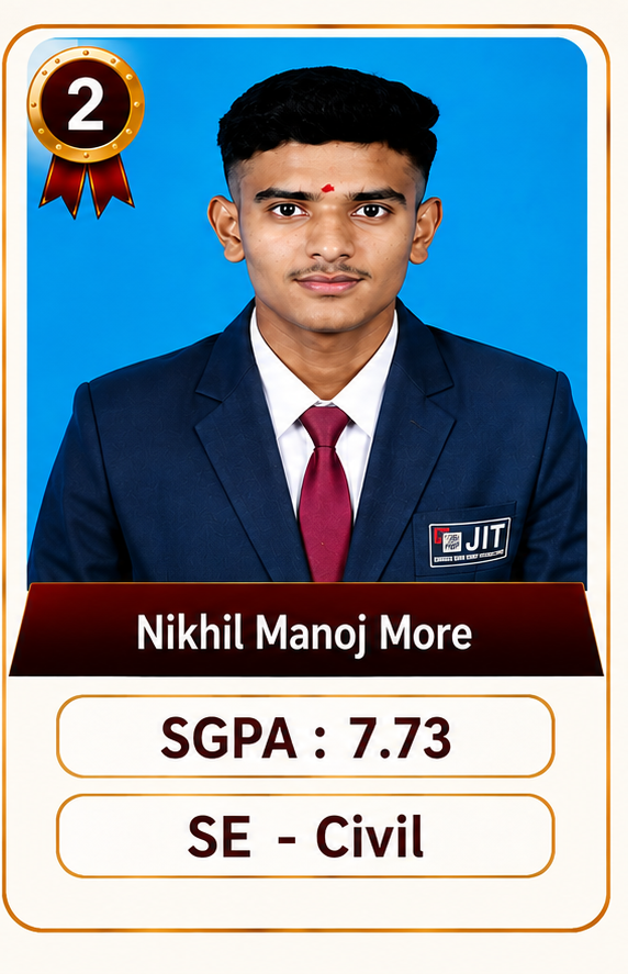 Department Topper