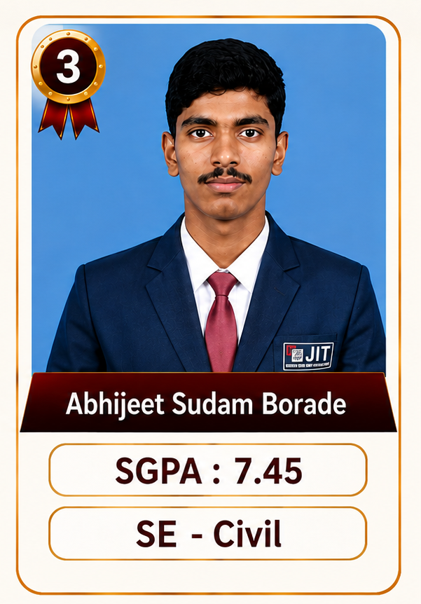 Department Topper