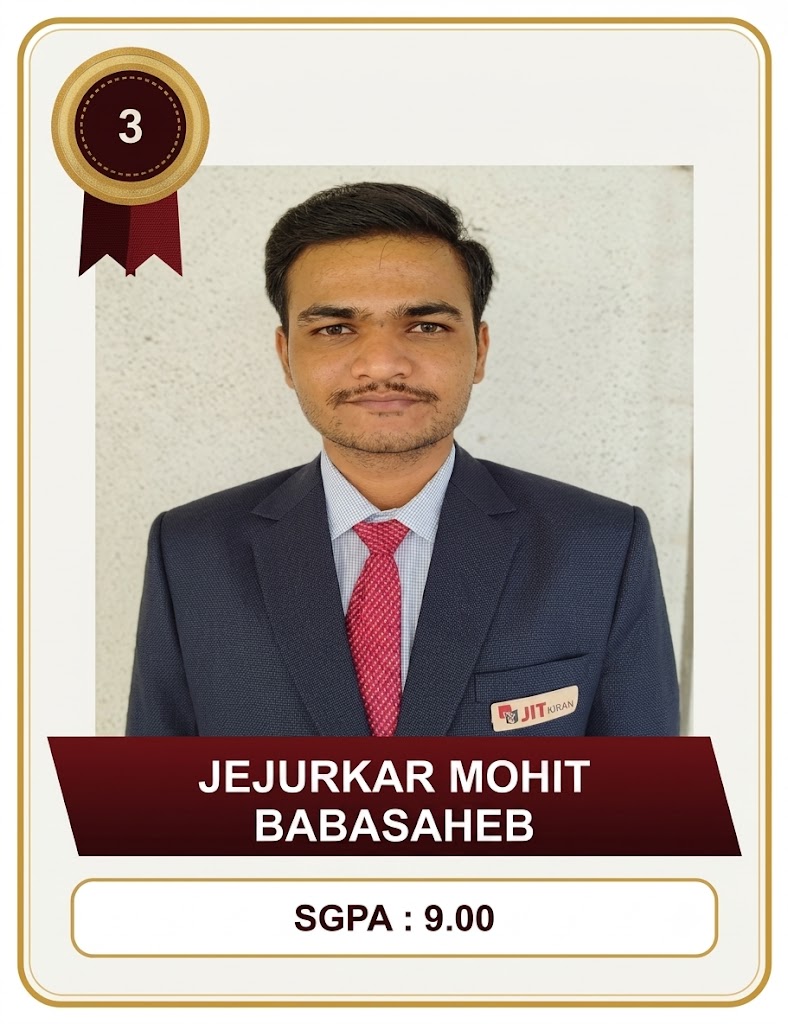 Department Topper