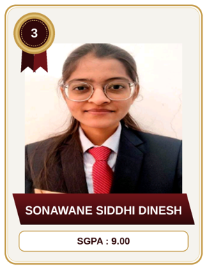 Department Topper
