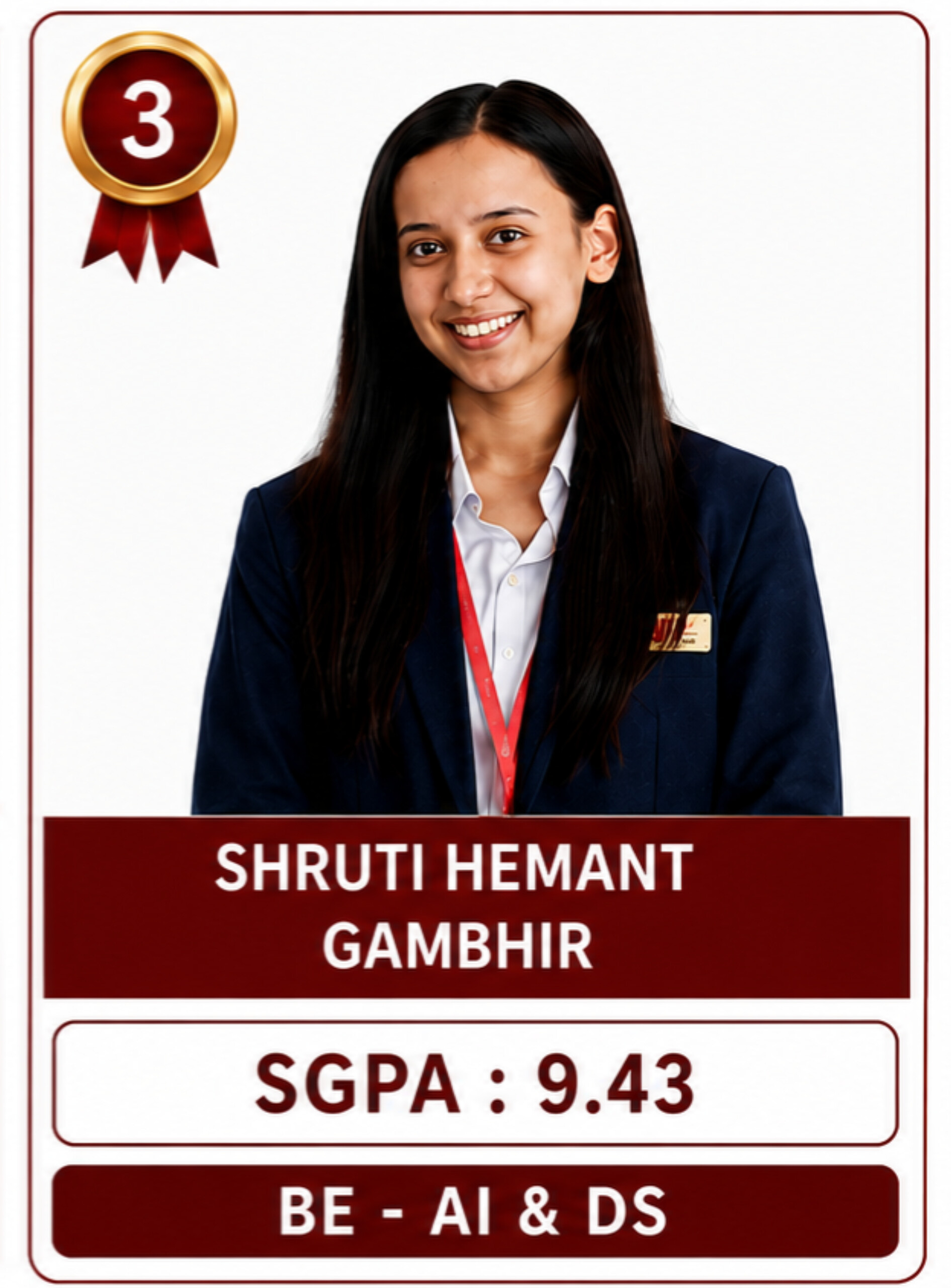 Department Topper