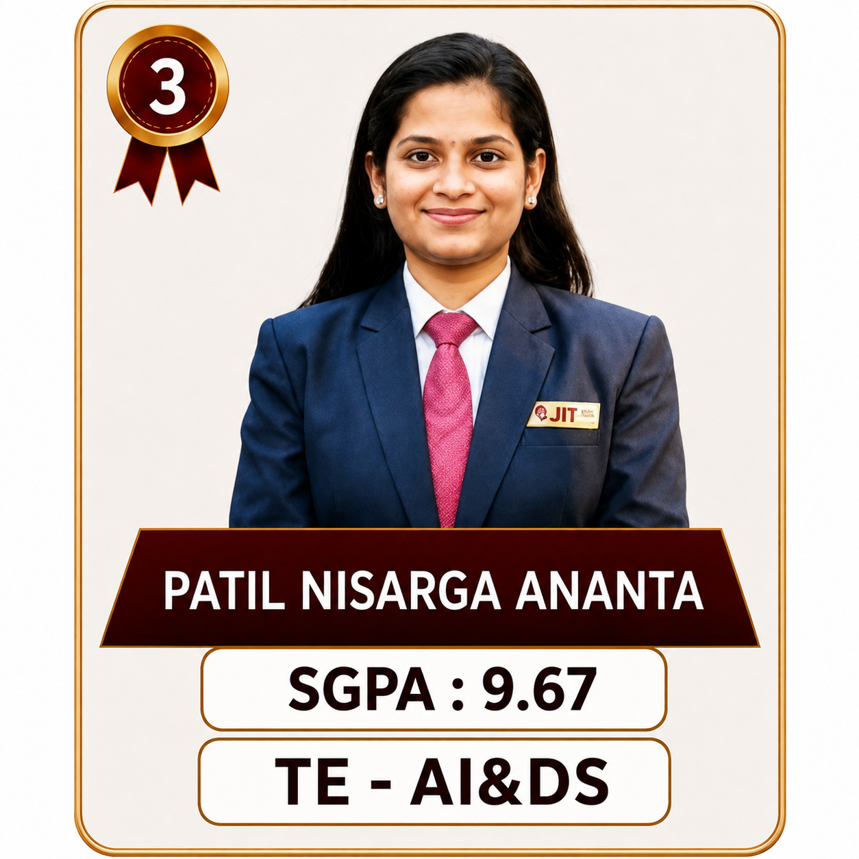 Department Topper